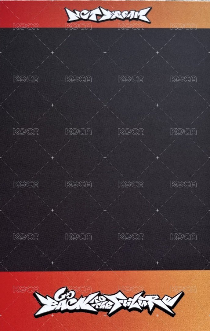 fanme 未公開 / 抽選拍立得  背面