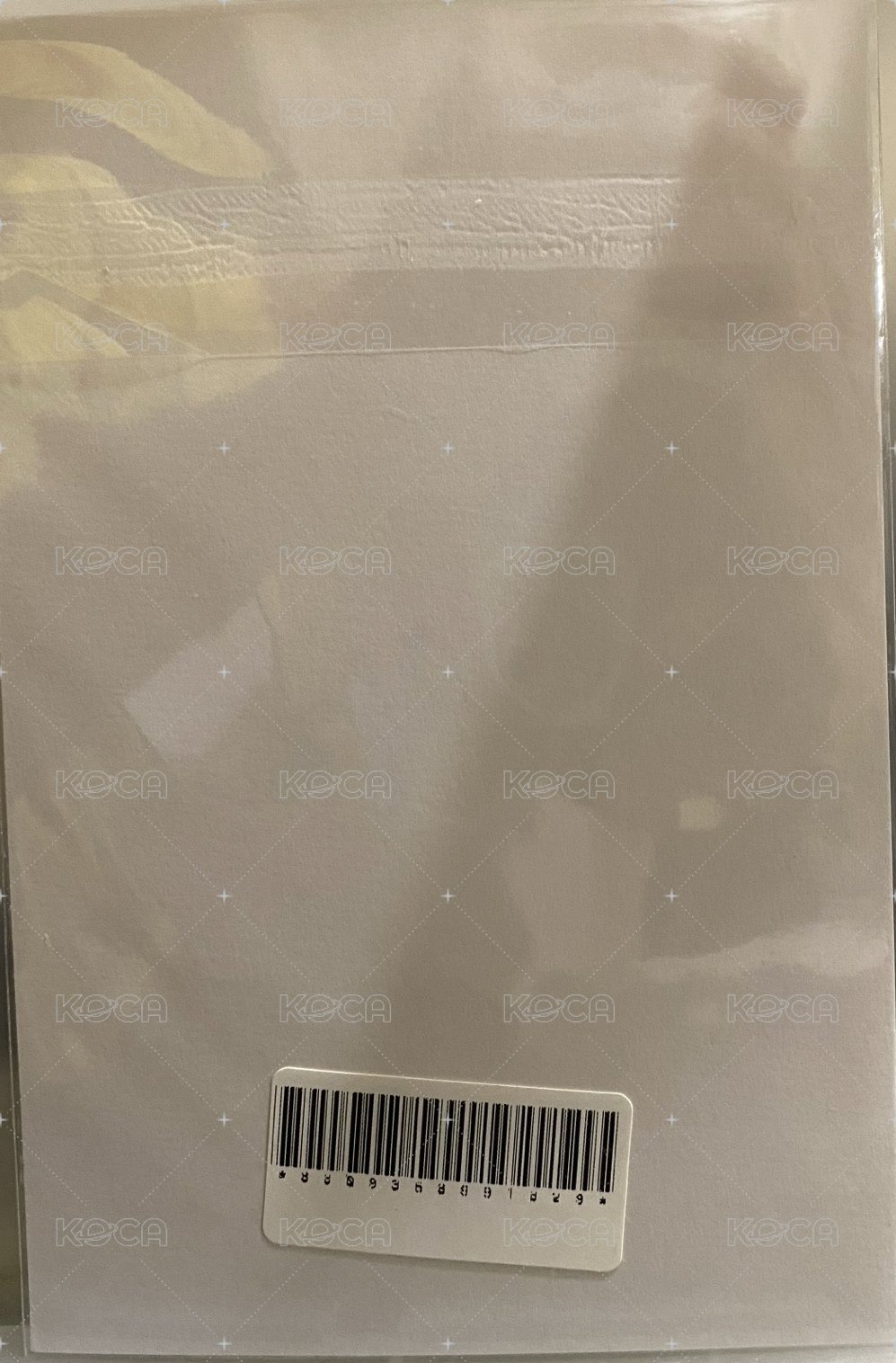 代言 代言卡  背面