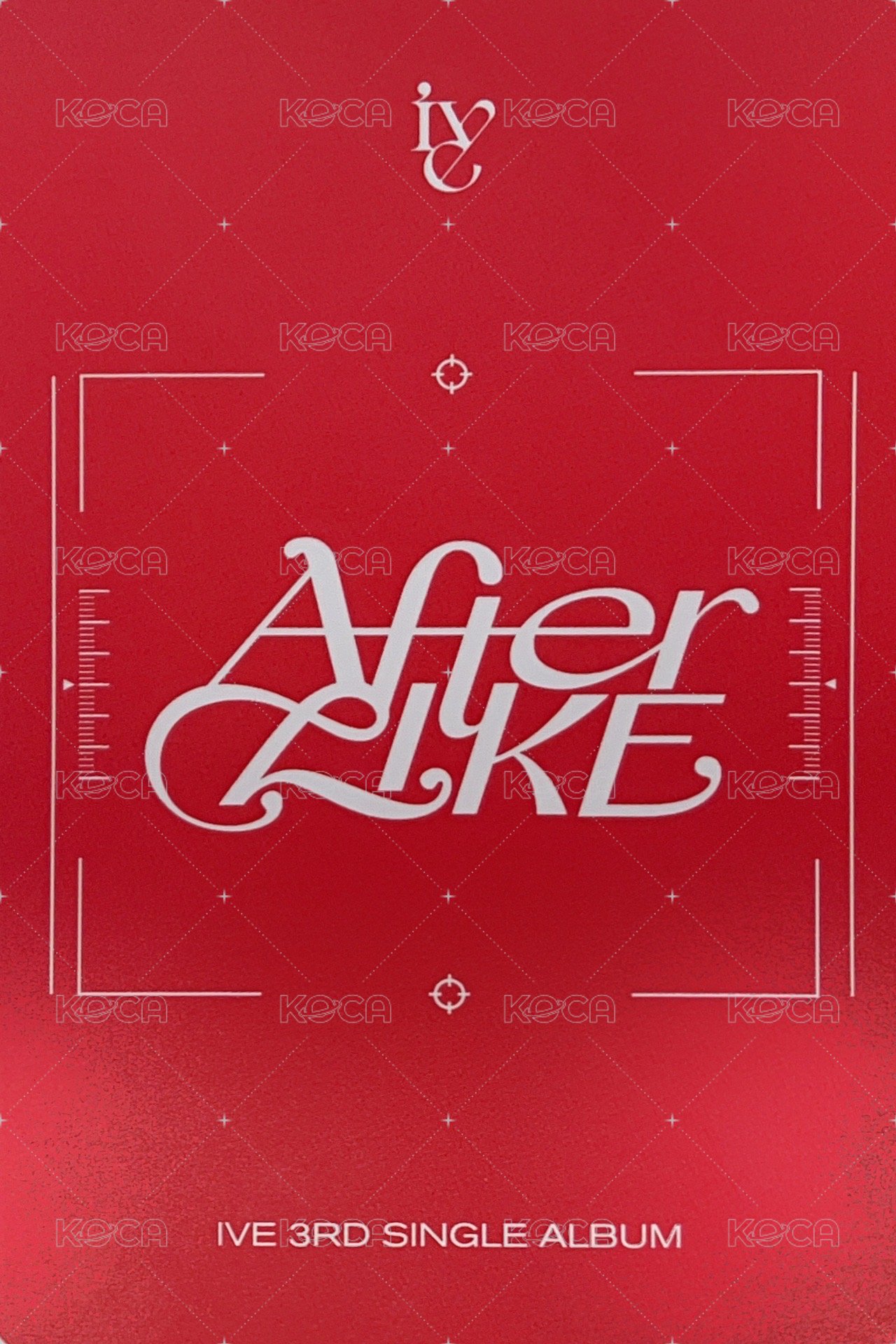 After LIKE am 簽售卡 秋 背面