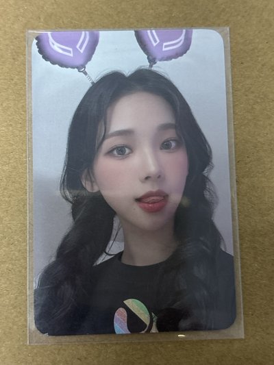 （瑕）aespa Karina 柚子 愛寶樂園 周邊卡 1.0 髮箍柚