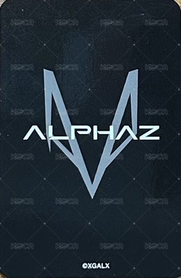 a-nation 入場卡 / 場限卡 FC卡 背面