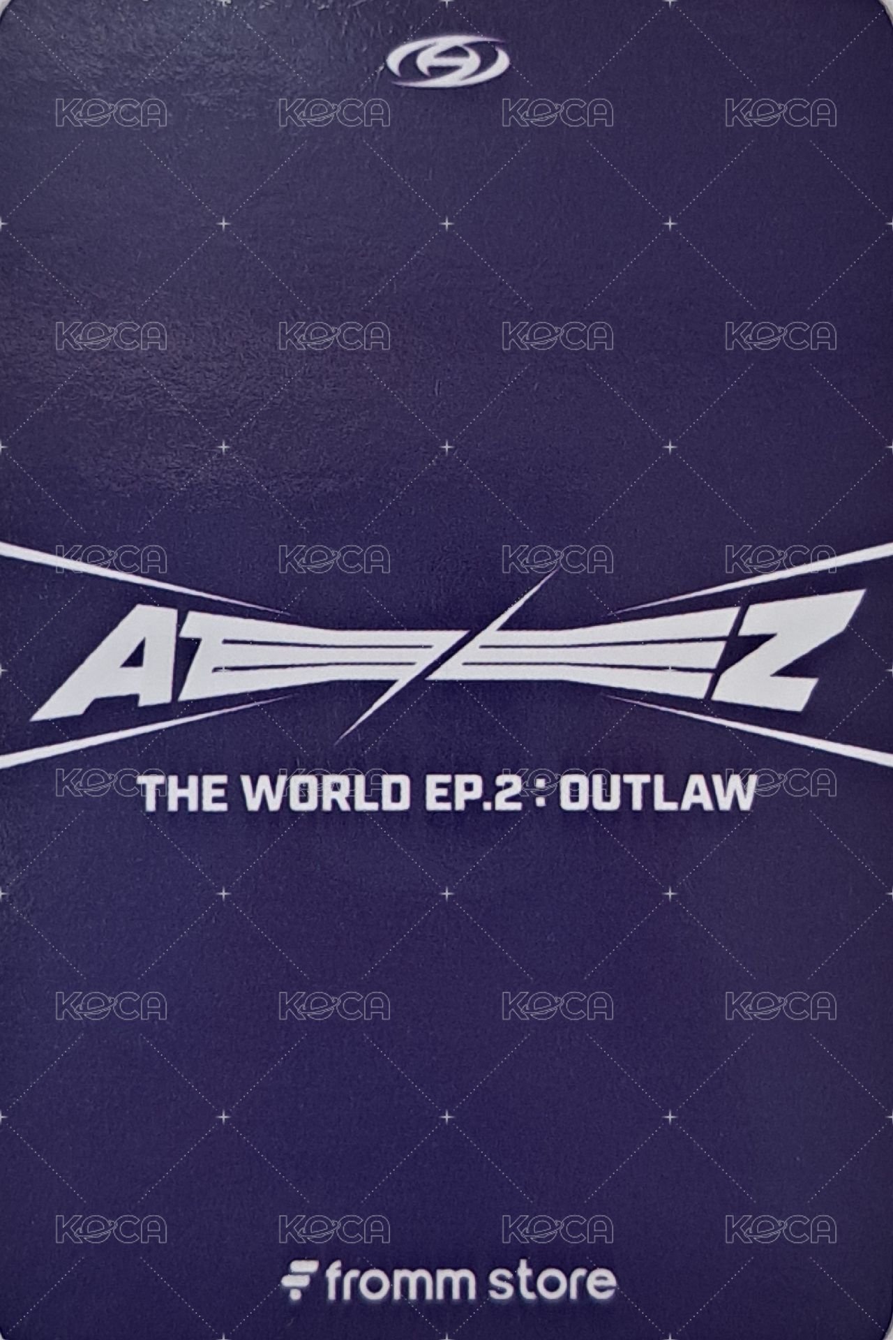 Outlaw fromm 2.0 幸運卡 動物玩偶 ver. 背面