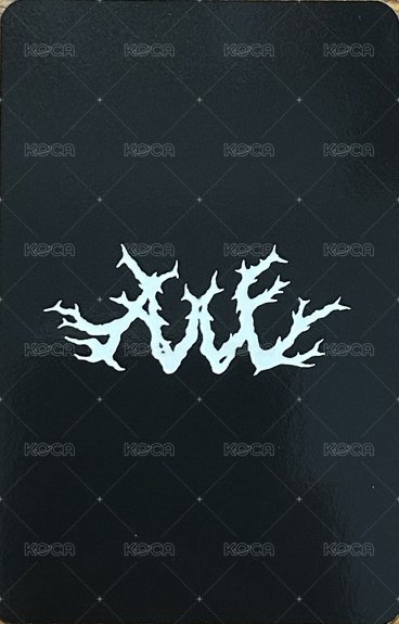 AWE k4 線下 簽售卡  背面