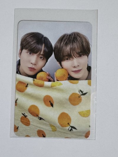 ATEEZ WILL MAKESTAR橘子毛毯簽售卡