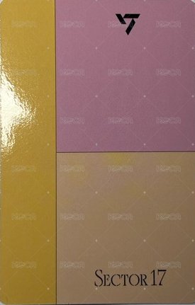 正四後續 專輯卡 New Beginning ver. 背面