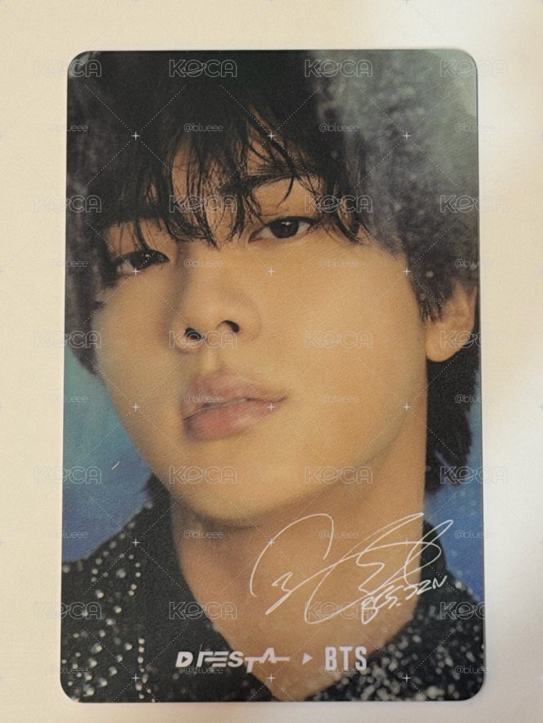 D’festa BTS TAIWAN 入場隨機卡 JIN