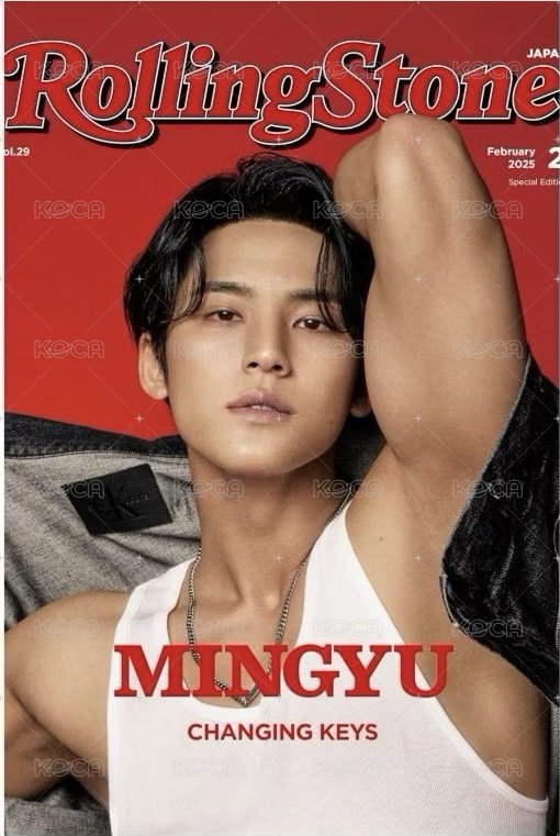 Rolling Stone Japan vol.29 2025年2月号 増刊 特別版 Mingyu