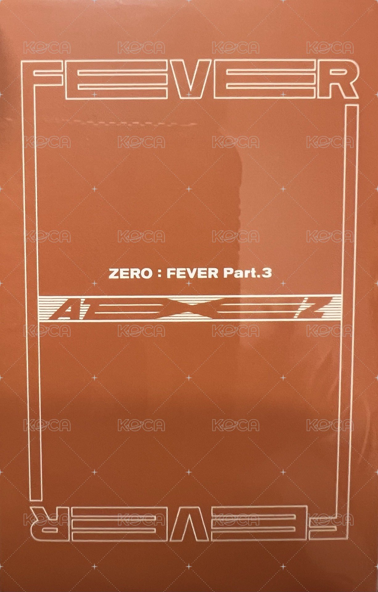 FEVER再版專 專輯卡  背面