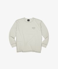 RIGHT HERE 長袖 大學T 白