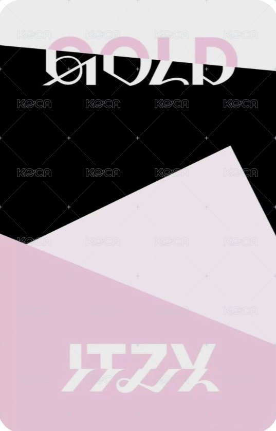 GOLD 專輯卡 STANDARD ver. 分隊卡 背面