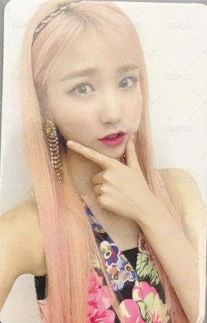 BLOOM*IZ 專輯卡  正面