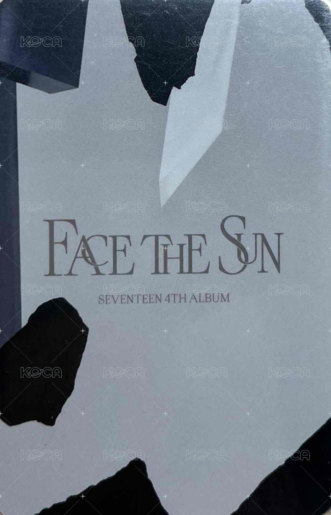 正四 am /sw 簽售卡  背面