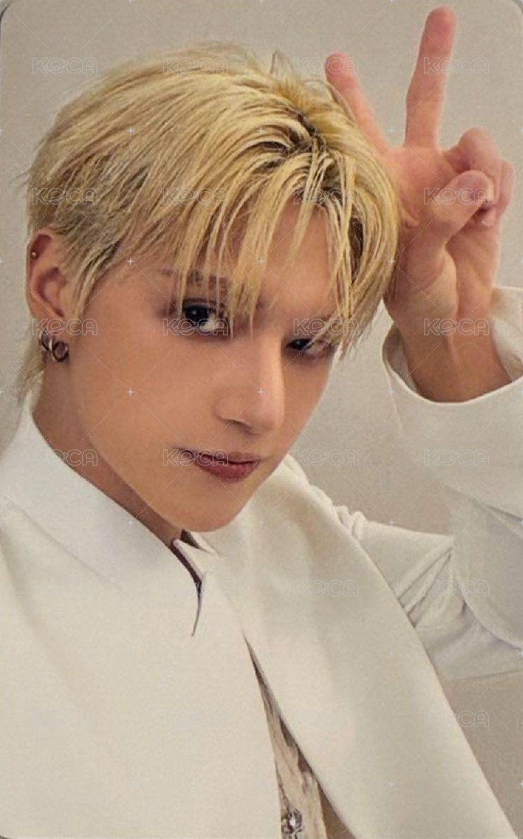 Ashes to Light ATEEZ JP FC 特典卡  正面