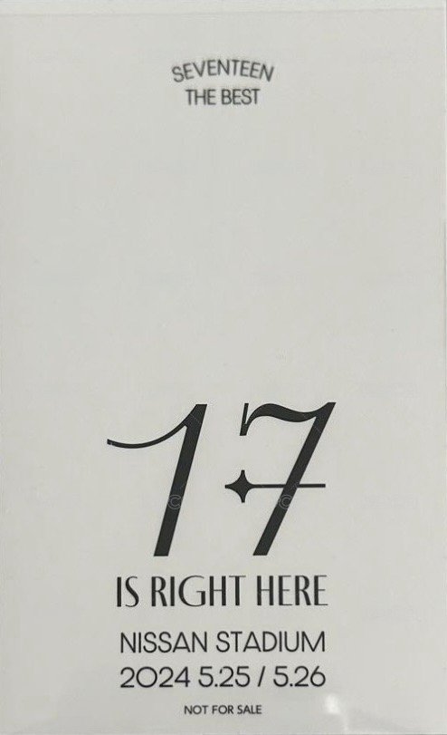 精選專 環球 神奈川 入場卡 / 場限卡  背面