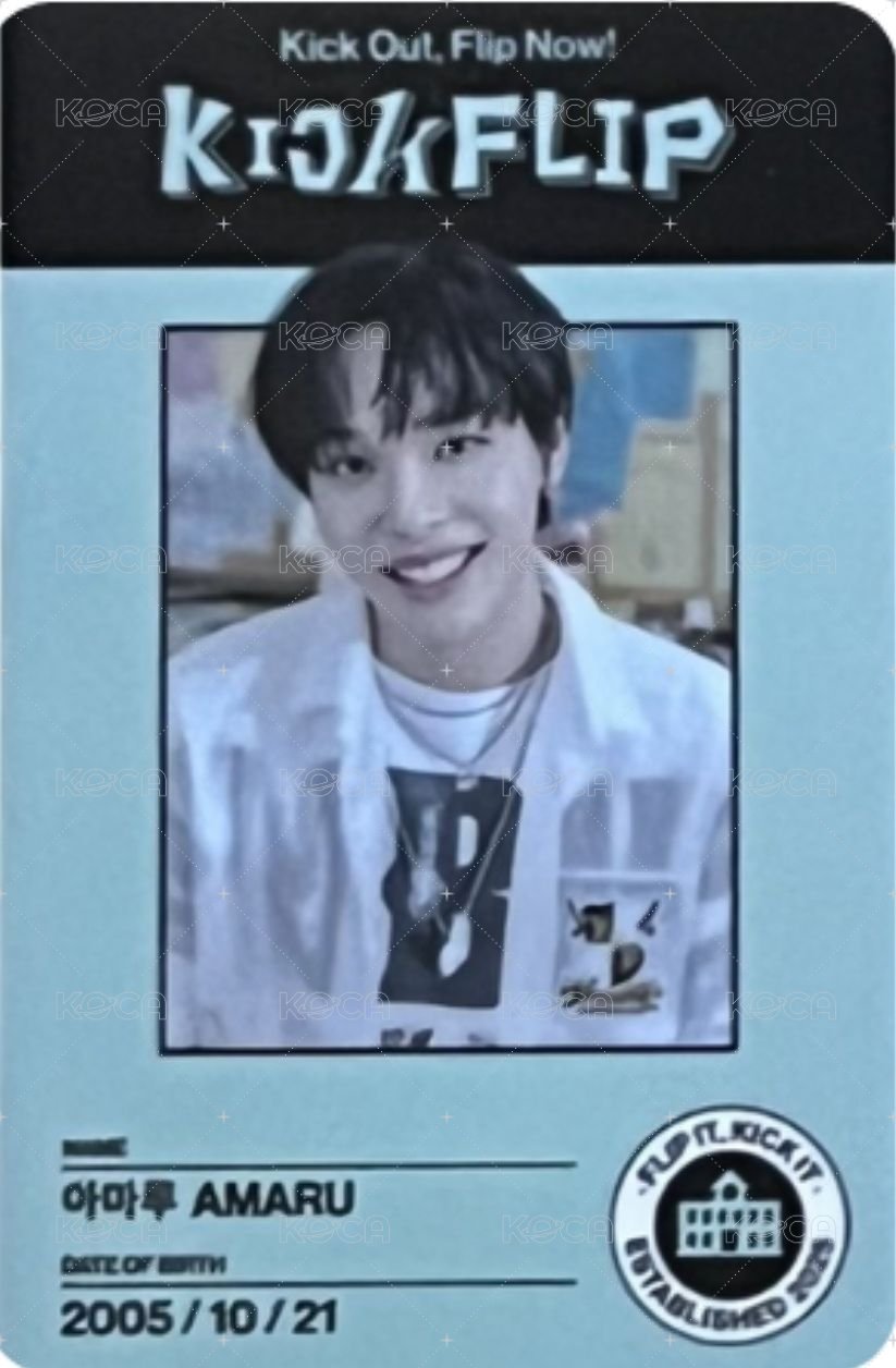 迷二 專輯卡 Break time學生證 正面