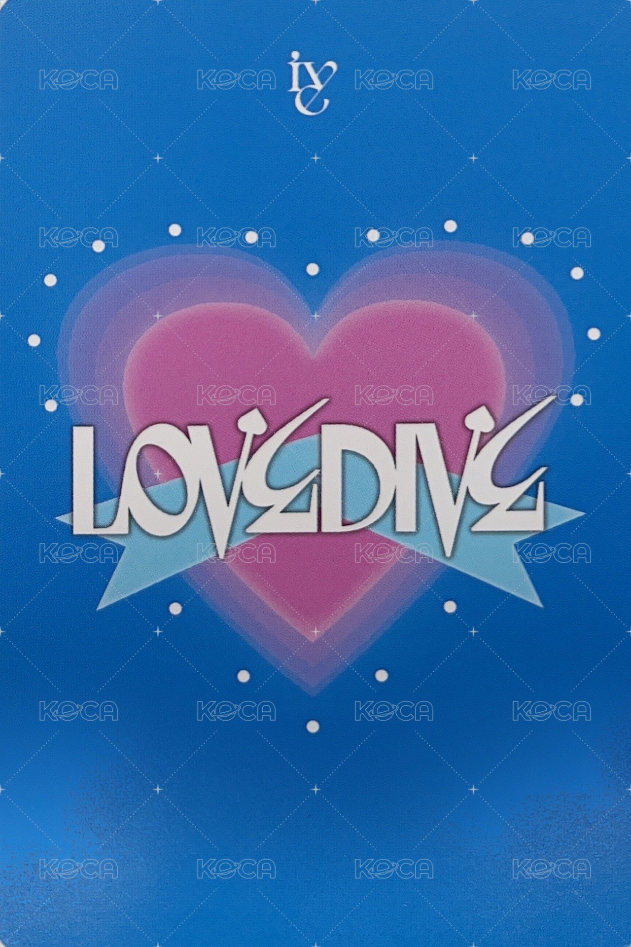 LOVE DIVE 楠藝 2.0 簽售卡  背面