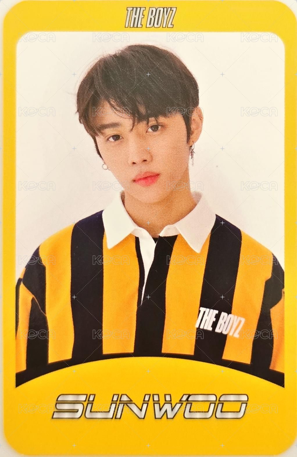 THE FIRST 專輯卡  正面