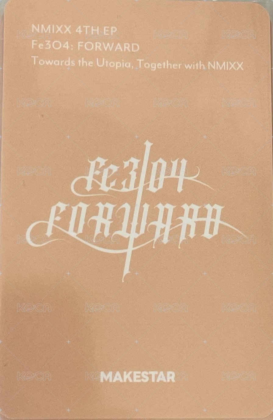 FORWARD ms 21.0 簽售卡 探頭 背面