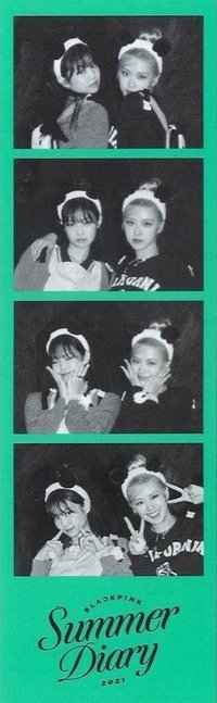 2021夏日日記 人生四格卡 