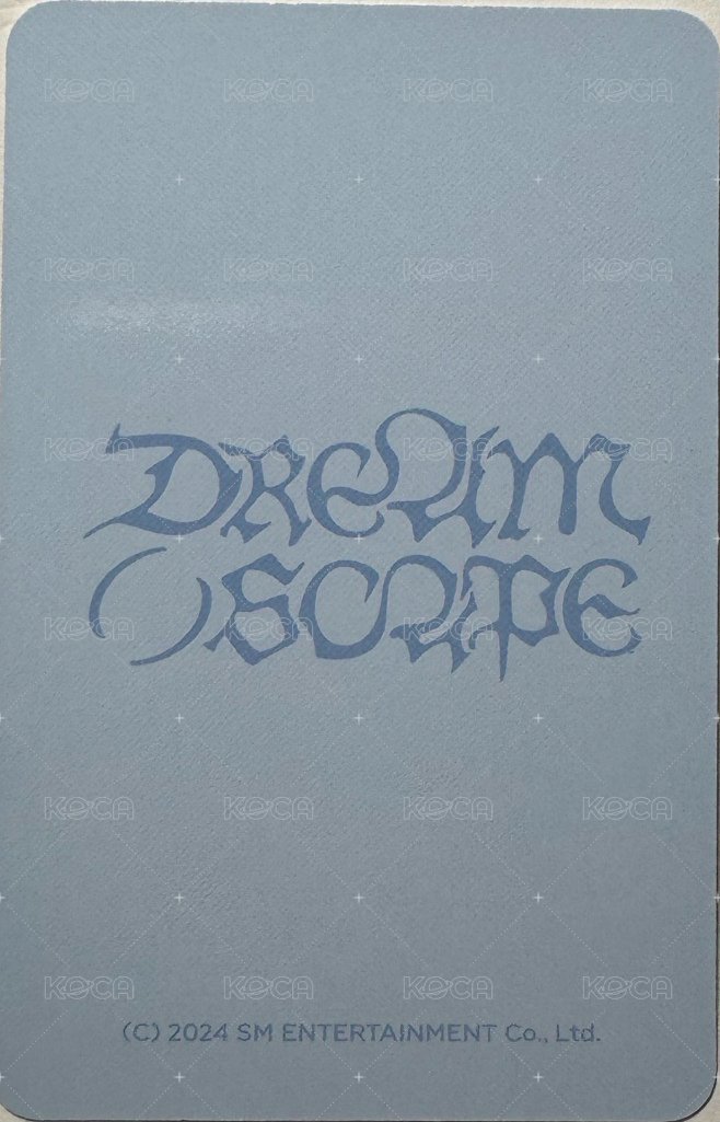 迷五 隨機卡 快閃店 Dream.ver 背面