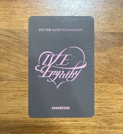 ✴️ IVE EMPATHY ms2.0 簽售卡 指人安俞真