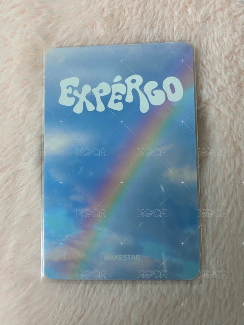 expérgo ms 線下 3.0 簽售卡 泡泡莉 背面