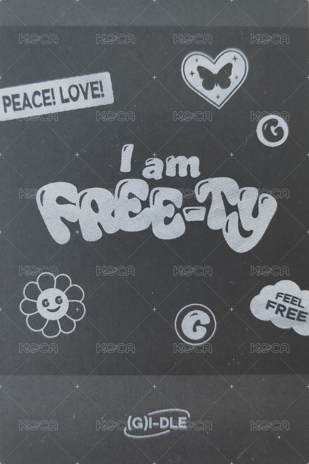 23世巡 周邊卡 拍立得小卡 背面