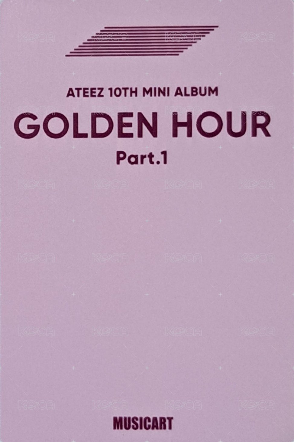 GH1 ma 幸運卡  背面