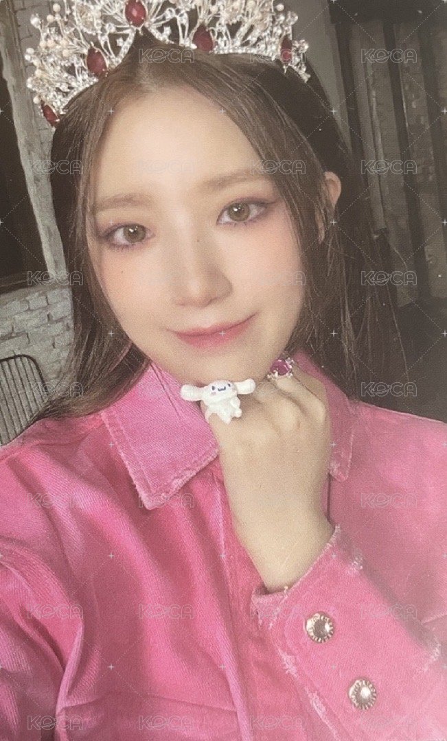 I feel 專輯卡 JC單封專卡-托臉刷 正面