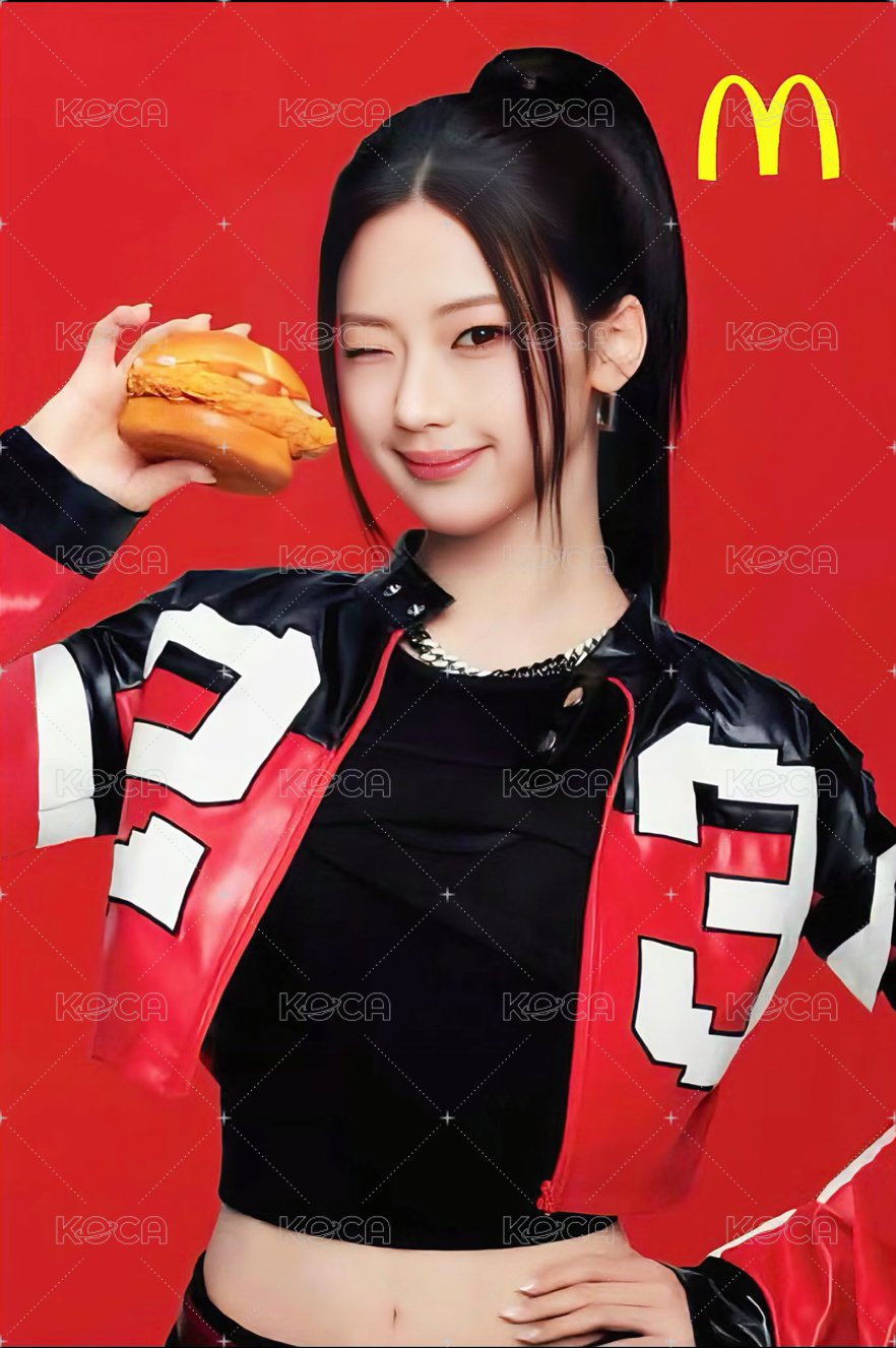 代言卡 香港麥當勞1.0 正面