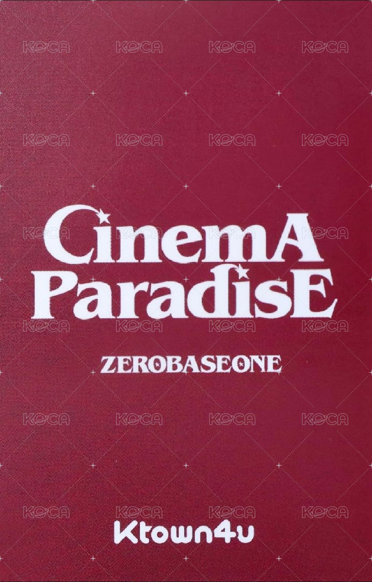 迷四 k4 2.0 特典卡 耀眼 ver. 背面