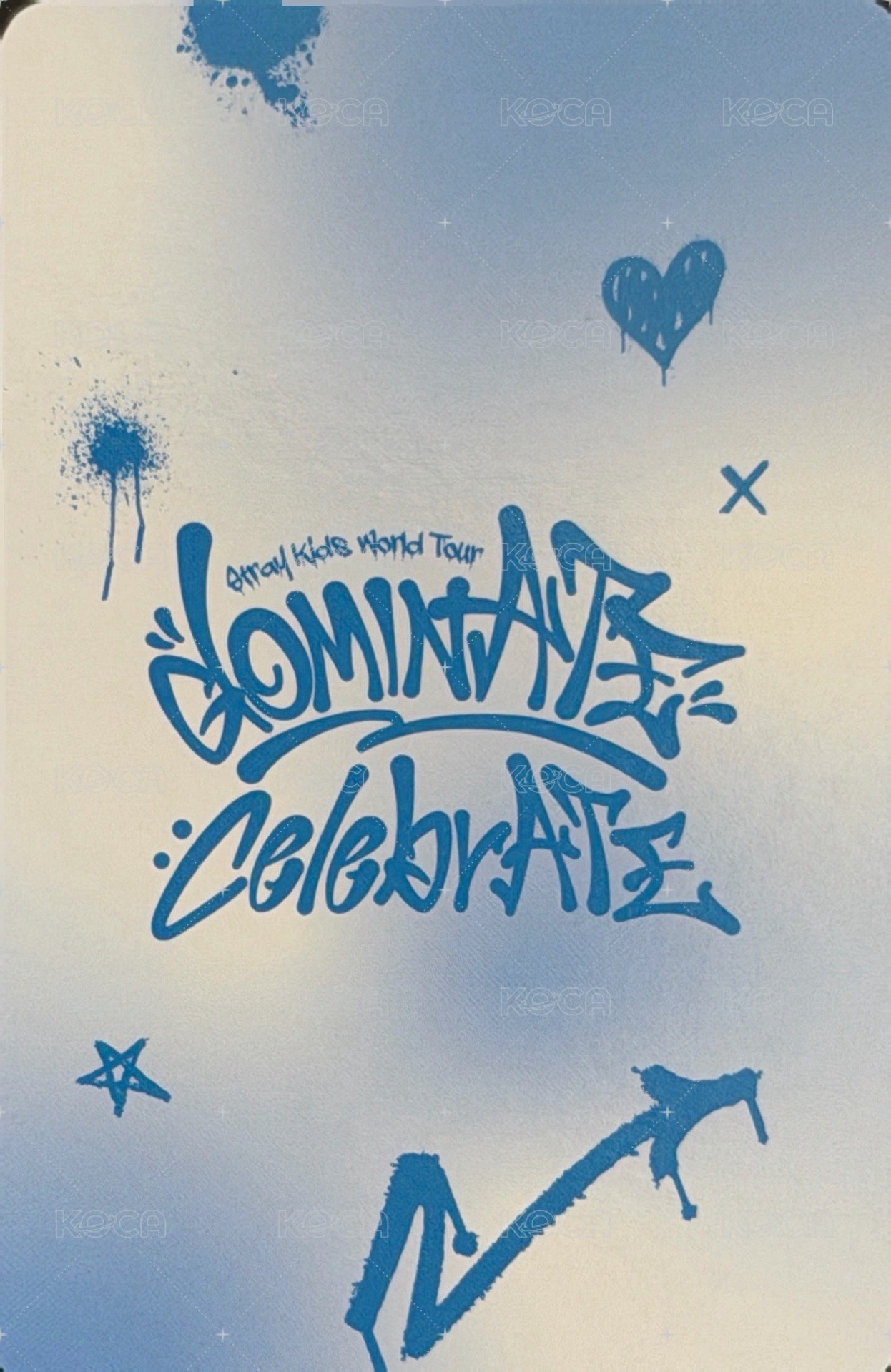 3rd 世巡安可快閃店 入場卡 / 場限卡 首爾 10/19 背面