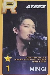 Towards the Light 遊戲卡 2025 SUPERSTAR ATEEZ