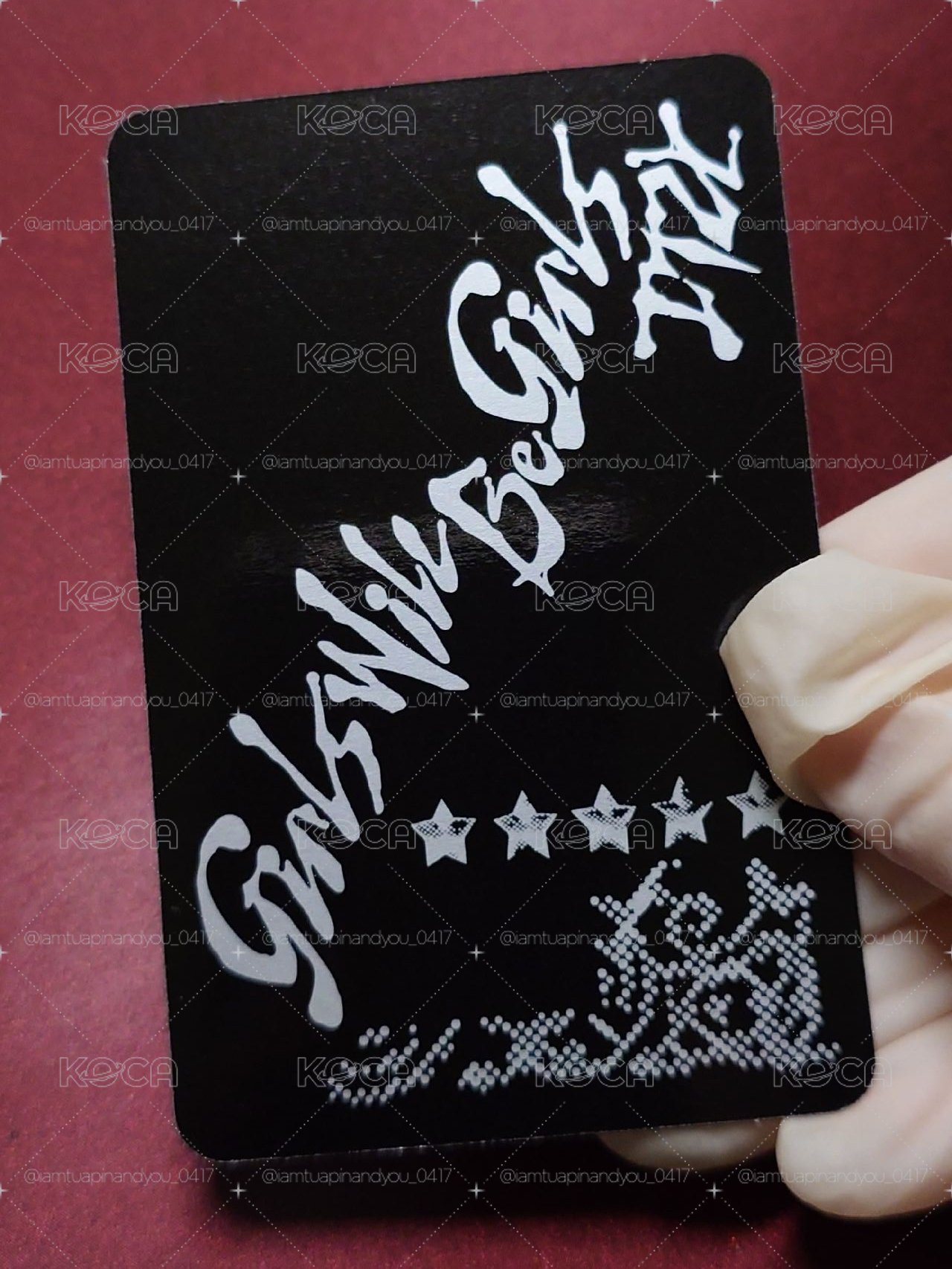 itzy 迷你10輯 grils will be girls GWBG 專卡 rujin 溜