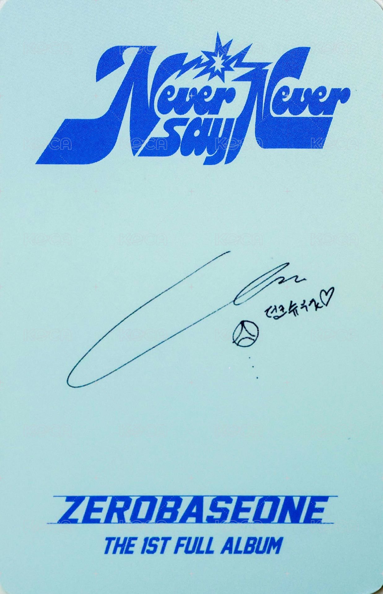 正規一 專輯卡 SLAM DUNK ver. 背面