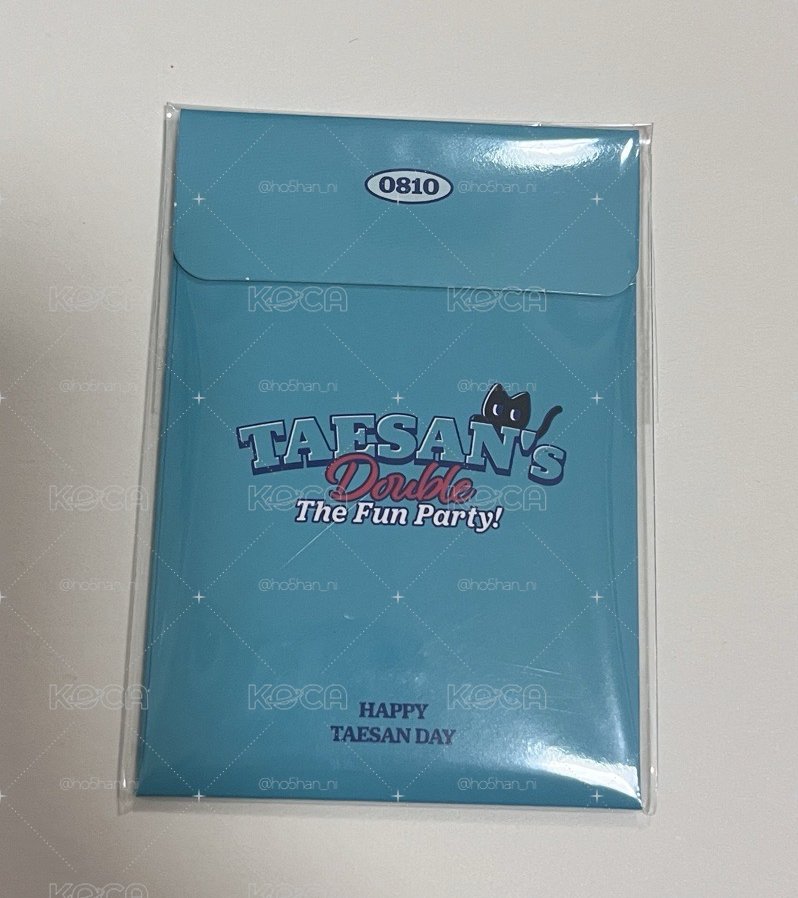 25年 泰山生日卡包
