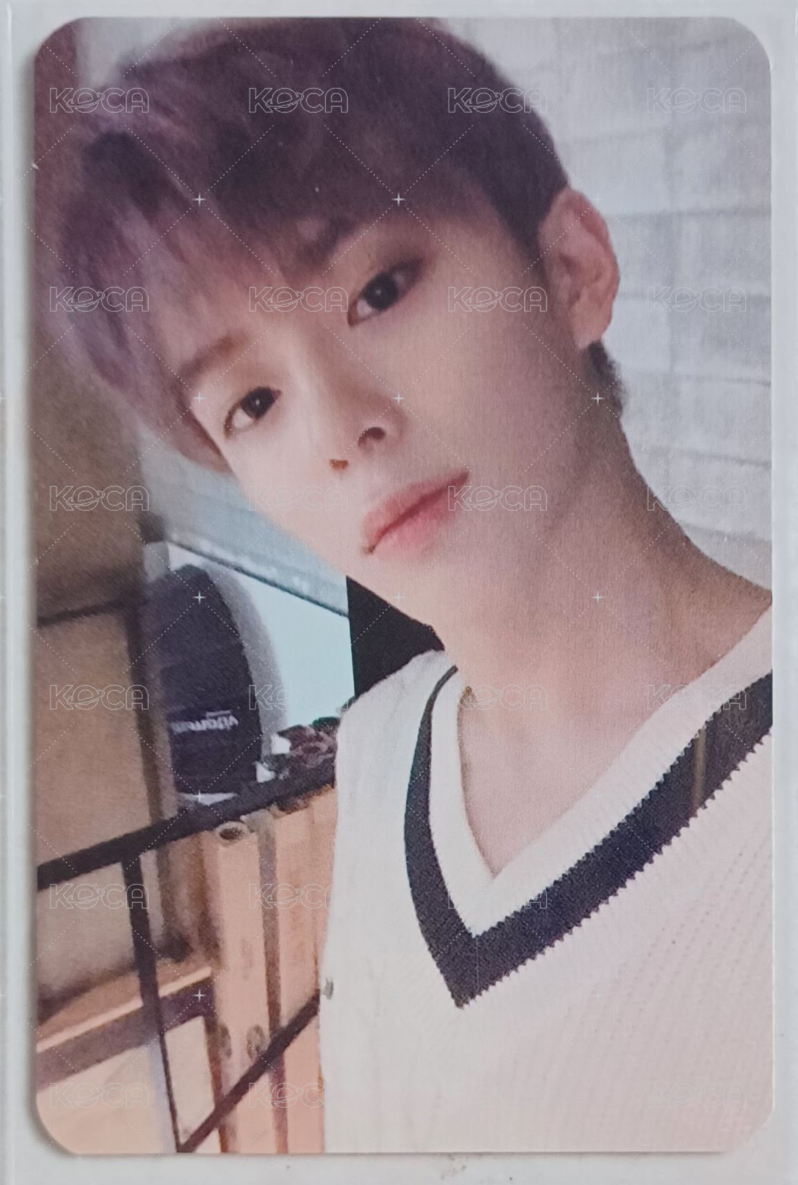 FACE US yzy 1.0 特典卡  正面