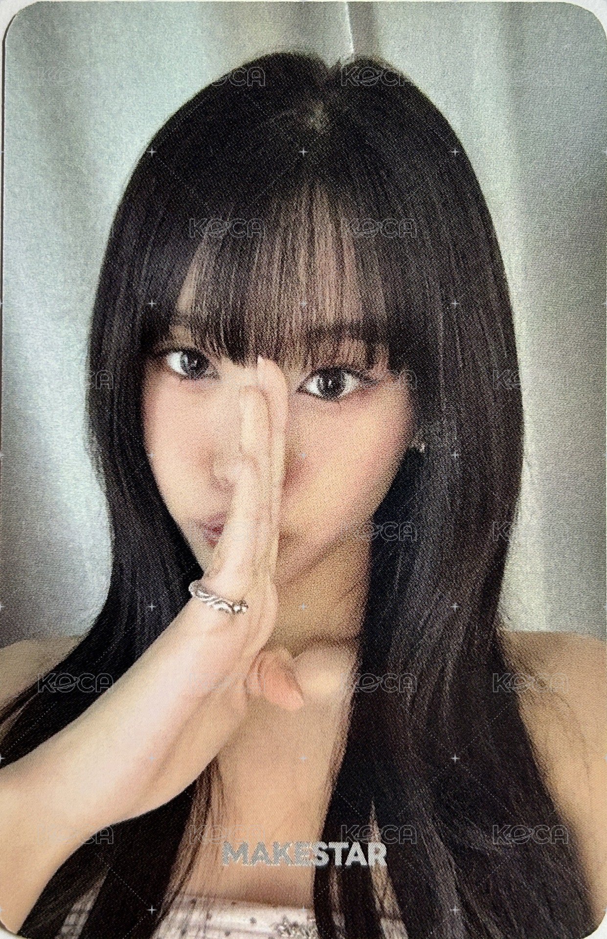 224 ms 線上1.0 簽售卡 （雙面卡）為你著迷 背面