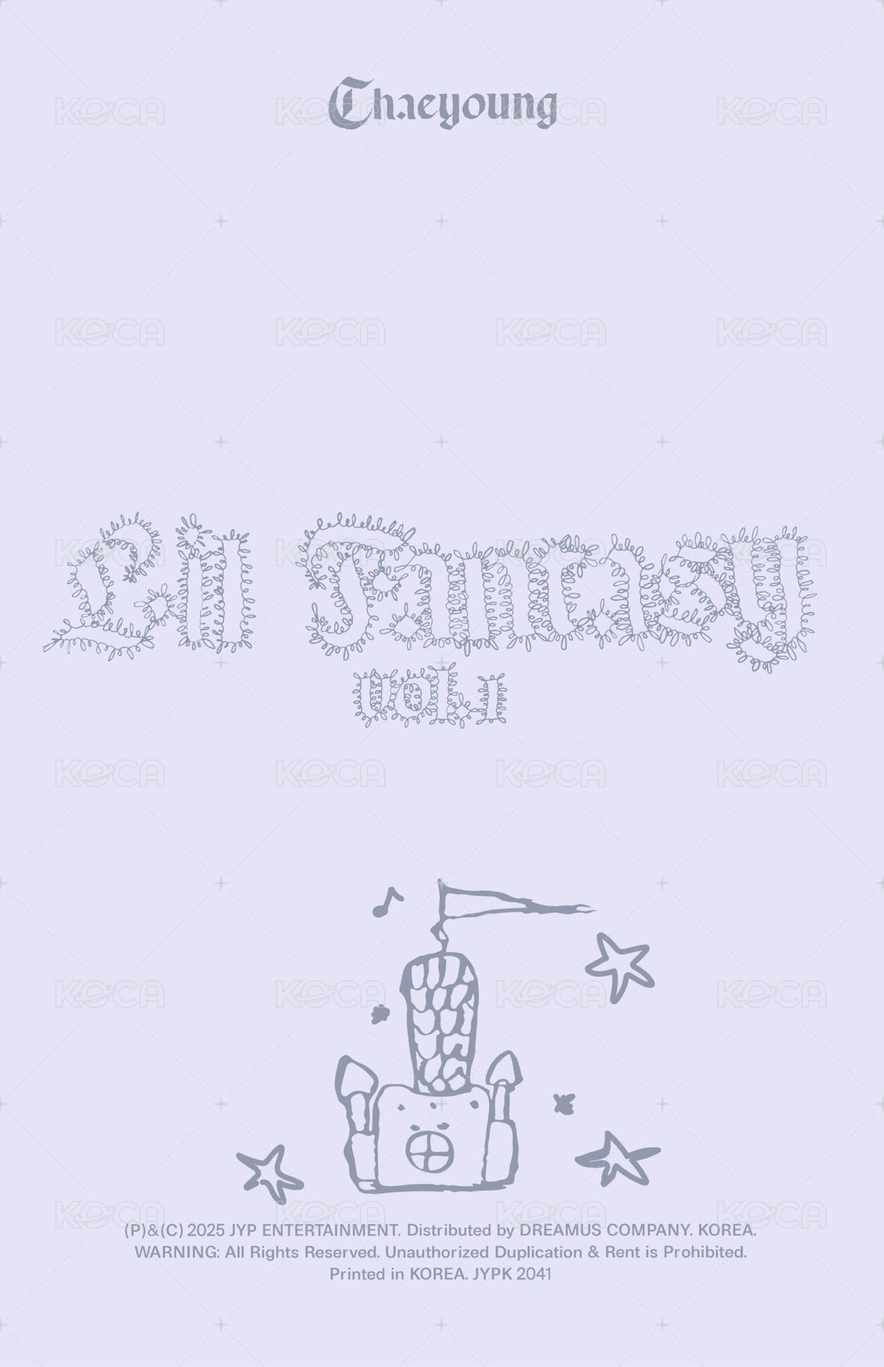 LIL FANTASY vol.1 專輯卡 Nemo ver. 背面