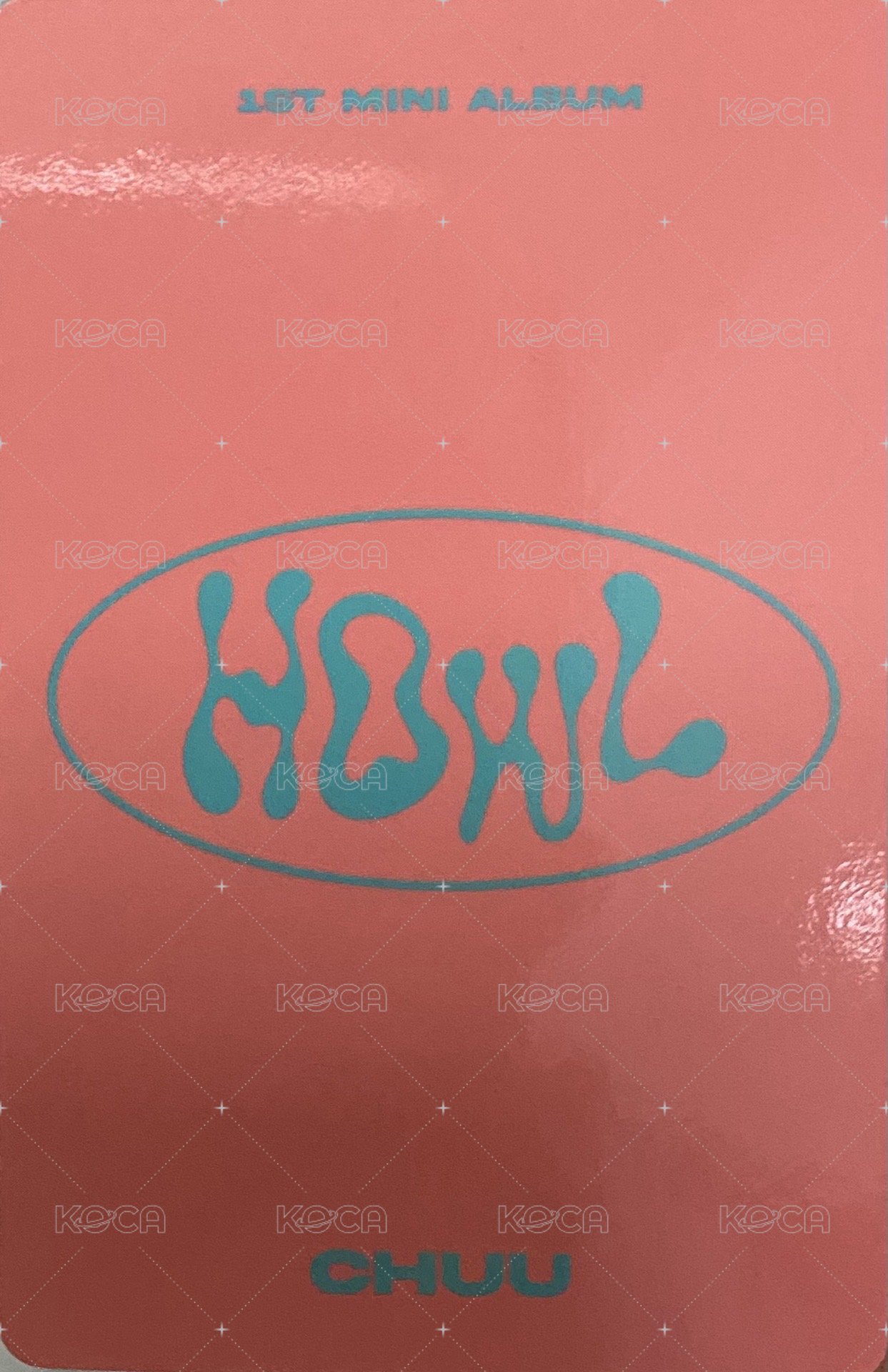 迷一 專輯卡 Wave ver. 背面