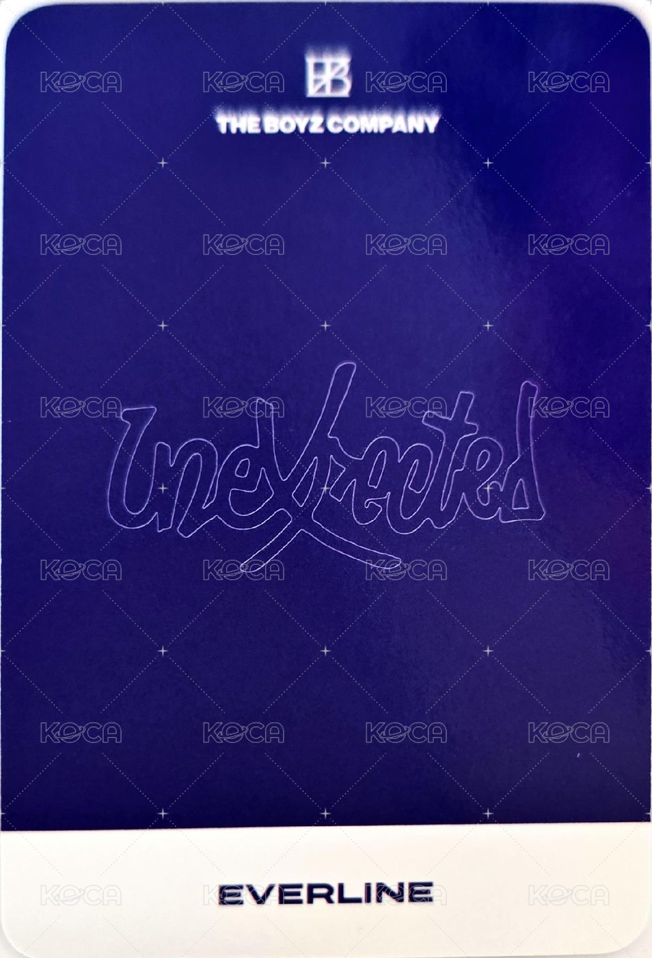 Unexpected el 3.0 簽售卡 公司職員ver. 背面