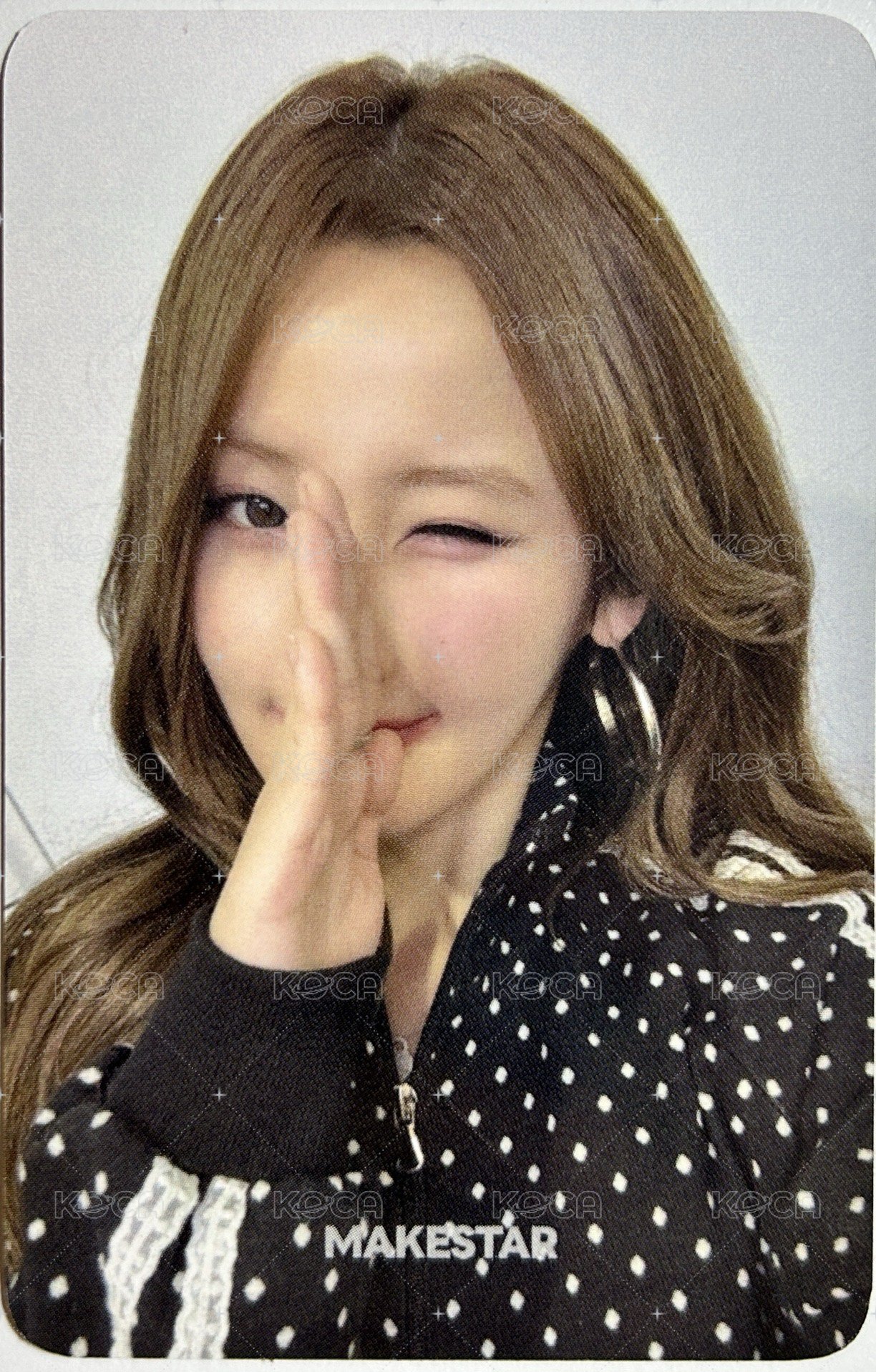 224 ms 1.0線上 簽售卡 （雙面卡）為你著迷 背面