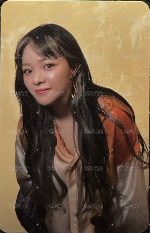 mini 13 專輯卡 俞定延 數位版 預購卡 正面