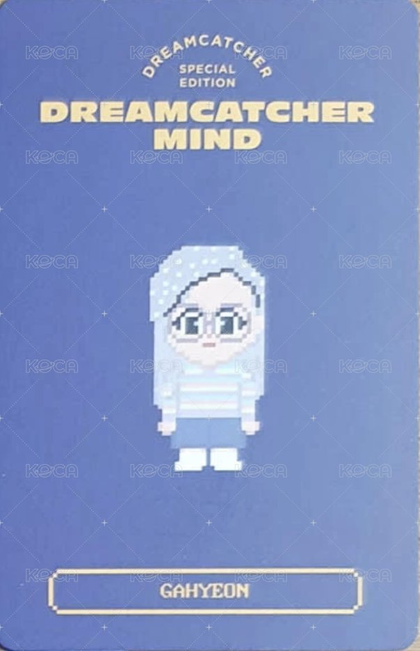 Dreamcatcher Mind 周邊卡  背面