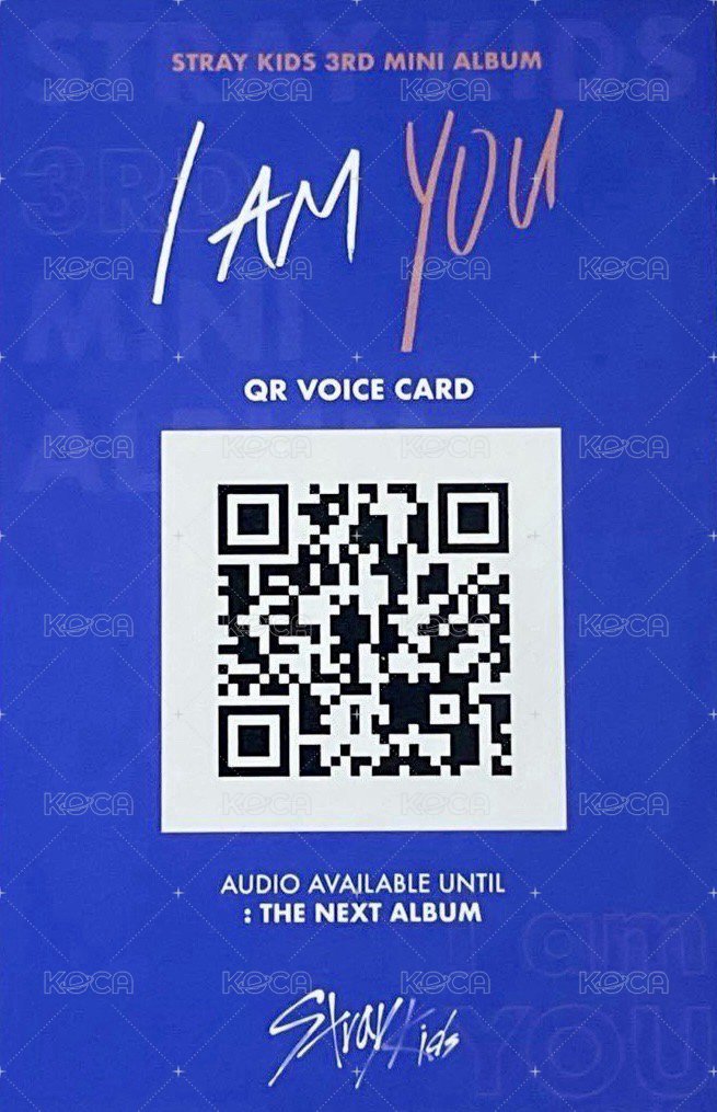 I am YOU 專輯卡  背面