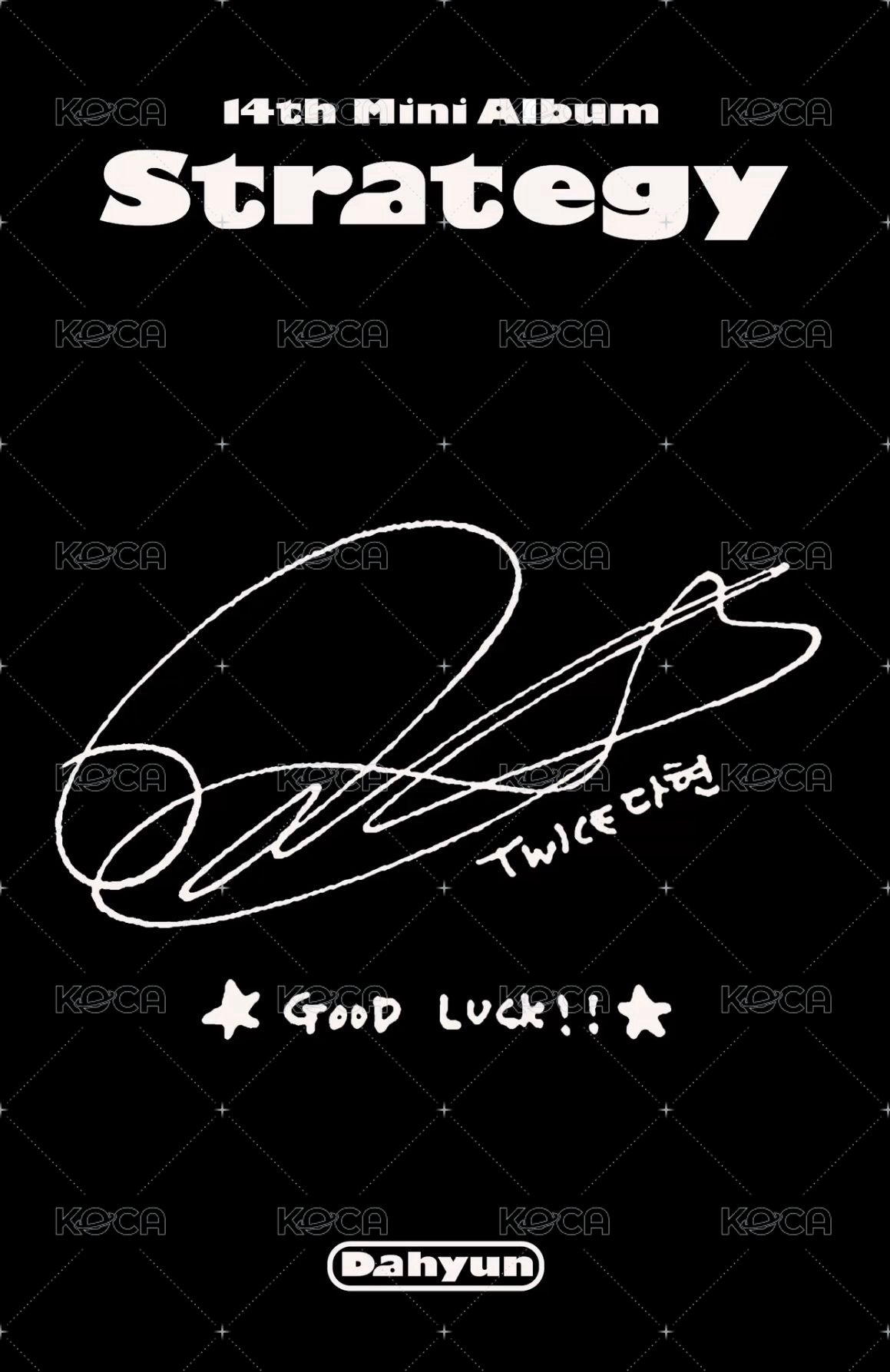 STRATEGY 專輯卡 電子專 Step 3特別 ver. 背面