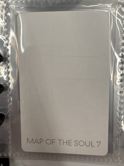 BTS 防彈少年團 金泰亨 V mots  專卡 小卡