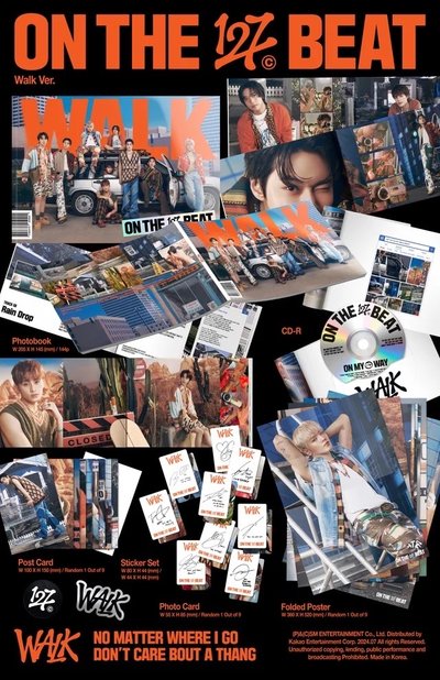 JAEHYUN-NCT 127《WALK》台北簽售會特典卡 未拆專