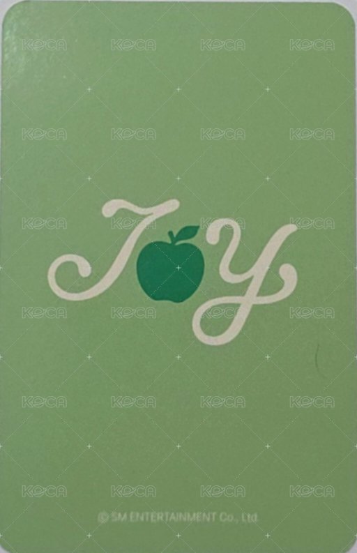 From JOY, with Love ms 預售 特典卡  背面