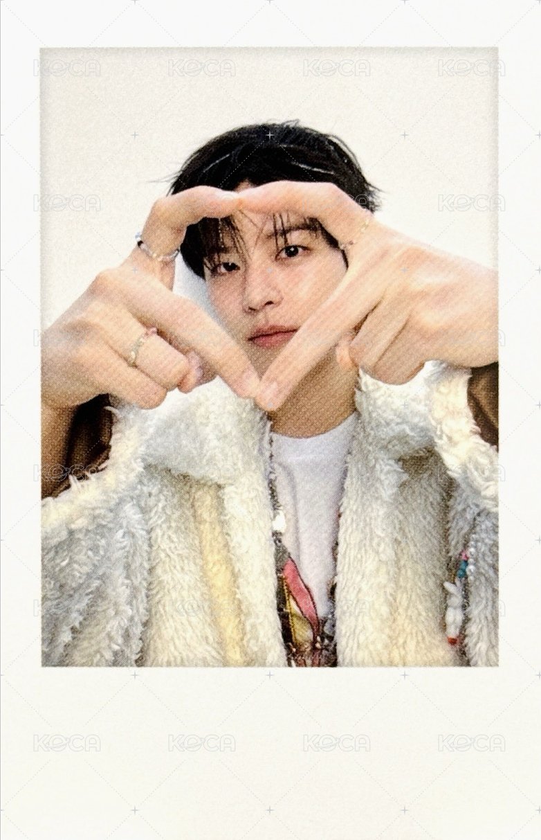 5th FM 周邊卡 鐵盒拍立得 粉 正面